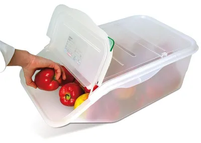 Produktbild von Vorratsbehälter mit Deckel FIFO, 16 Liter