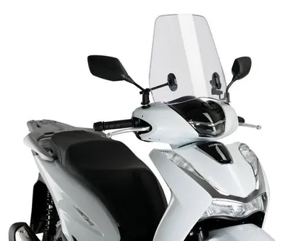 Produktbild von PUIG 20364W Rollerscheibe Urban  passend fuer HONDA SCOOPY SH350i Transparent