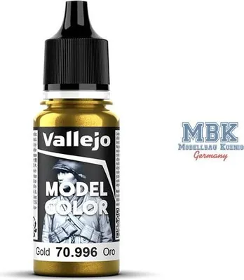Productafbeelding van Vallejo 70.996, 17 ml, Goud, Metallic, Fles