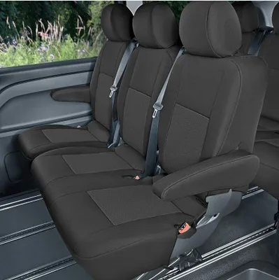 Produktbild von Maß-Sitzbezüge kompatibel mit Mercedes Vito 3 W447 2014- 3er-Bank für 2 oder 3 Reihe Z460677