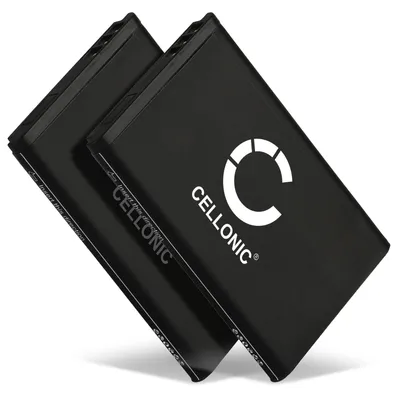 Produktbild von CELLONIC 2x Akku für Festnetz Kompatibel mit Snom M65, Kompatibel mit NEC SV9100, Kompatibel mit Telekom Sinus A806, Kompatibel mit Toshiba 10000060 - (1200mAh, 3.7V)