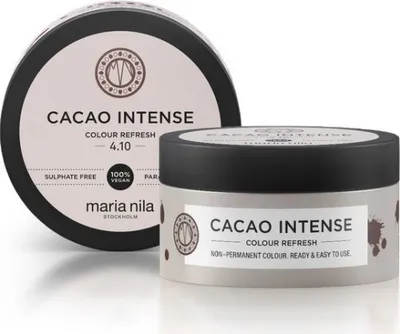 Obrázek produktu pro Maria Nila Color Refresh, 300 ml, Ženy, Cacao Intense, Vyživující, Hydratující, Lesklý, Barevná korekce, Pumpovacíc lahvička, Aqua/Water/Eau, Cetearyl Alcohol, Behentrimonium Chloride, Cetyl Alcohol, Argania Spinosa Kernel...