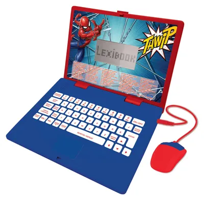 Immagine prodotto di Imparare il computer portatile Marvel Spiderman inglese - portoghese