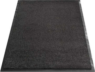 Produktbild von Schmutzfangmatte Monochrom schwarz 120 x 180 cm