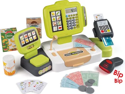 Obrázek produktu pro SMOBY Elektronická pokladna skenerem a Wa