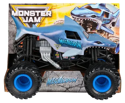 Obrázek produktu pro Monster Jam 6076816, Monster Truck, 3 rok/roky, Plast, Modrá, Černá