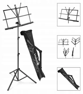 Produktbild von Vonyx Notenständer mit Notenpult und Tasche