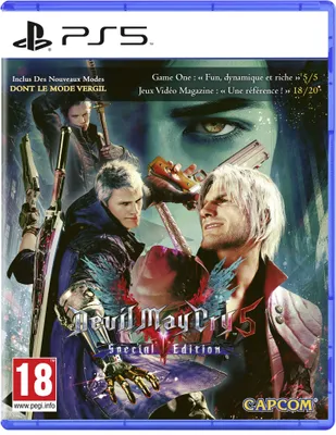 Produktbild von Capcom Devil May Cry 5 Special Edition, PlayStation 5, Multiplayer-Modus, M (Reif), Physische Medien