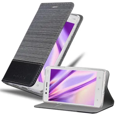 Produktbild von Cadorabo DE-111165, Nokia, Nokia 3 2017, Schwarz