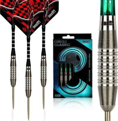 Produktbild von One80 TDPACK Tungsten Steeldarts Set mit 3 Schäften 22 Gramm