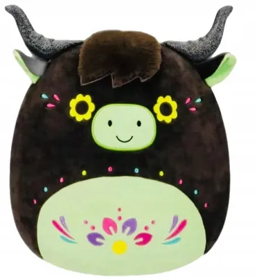 Produktbild von Squishmallows Plüschtier Maskottchen Kuh Catrina 13 cm
