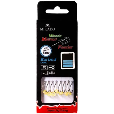Obrázok produktu pre "MIKADO METHOD FEEDER 36" háčik s peletami/nástrahou Feeder s háčikom 8 / Ø0,25mm / 10cm