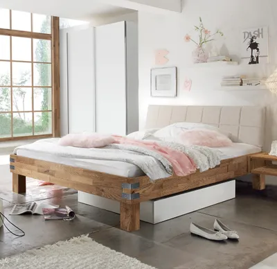Produktbild von HASENA Factory Line Bett Loft 18 Ivio 25 Eiche uniq clear 180x200