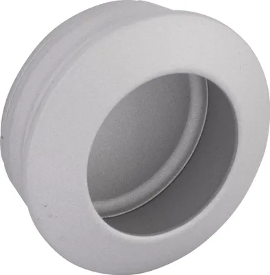 Produktbild von Alles im Griff Griffmuschel Zaran Griffmulde Schiebetür, Einlassgriff ø 36mm, Zinkdruckguss alufarbig