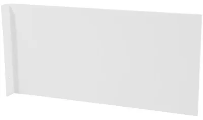 Produktbild von Dreifke® Fahnenschild blanko zur Wandmontage, Kunststoff, 297x148 mm