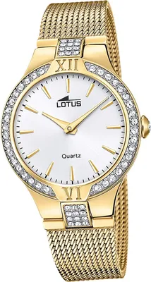 Produktbild von Lotus Edelstahl Damen Uhr Armbanduhr gold Elegant Classic D2UL18895/1