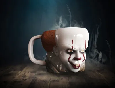 Produktbild von ES - Pennywise 3D Becher