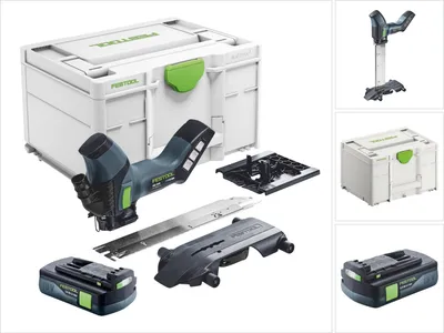 Zdjęcie produktu dla Festool ISC 240 EB-Basic akumulatorowa pilarka do izolacji 18 V 240 mm + 1x akumulator 3,0 Ah + Systainer - bez ładowarki
