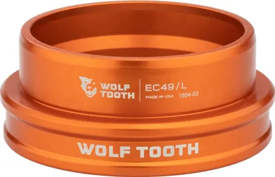 Produktbild von Wolf Tooth Performance Steuersatz Unterteil, 1.5", EC49/40, orange