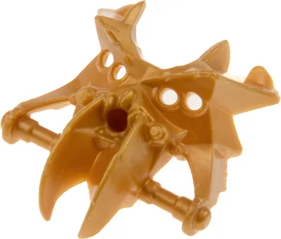 Produktbild von 1xLego Bionicle Hero Factory Maske perl gold Villains Scarox 44003 6022776 11286