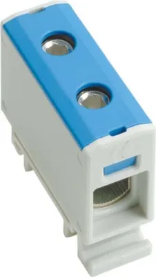 Produktbild von Hager Anschlussklemme f.AluminiumK50ANu.Kupferleitungen 2.5-50qmm blau