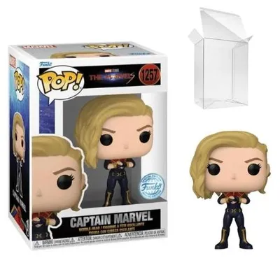 Produktbild von Funko Pop! Marvel: The Marvels (2023) - Captain Marvel #1257 Exclusive