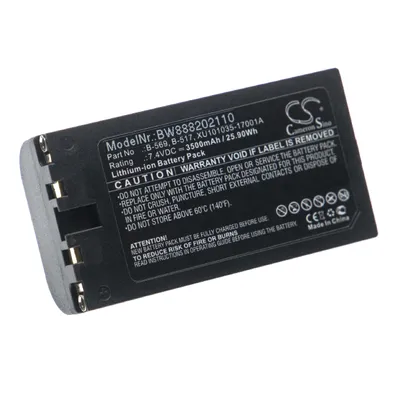 Produktbild von vhbw Akku Ersatz für Graphtec B-517, B-569, XU101035-17001A für Messgerät (3500mAh, 7,4V, Li-Ion)
