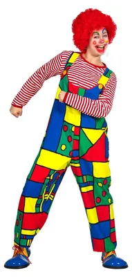 Produktbild von WILBERS & WILBERS - Bunte Clown Latzhose Damen
