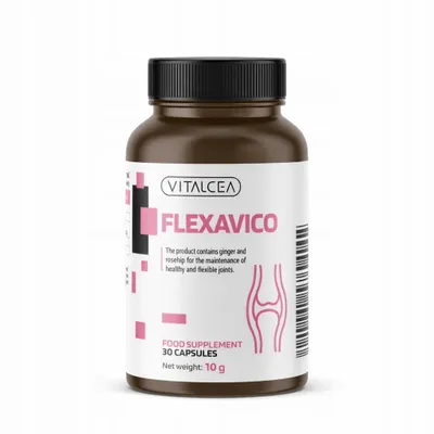 Produktbild von Flexavico – Kapseln zur Unterstützung von Beweglichkeit & Knochengesundheit - 30 Kapseln