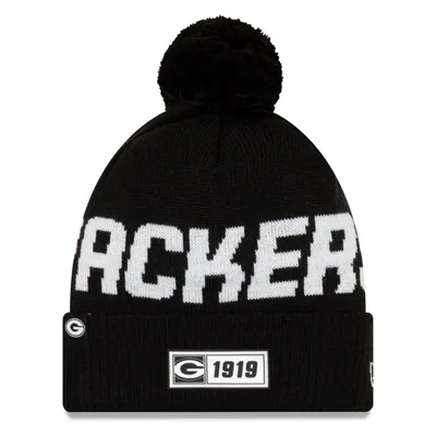 Produktbild von New Era Sideline Road 2019 Bommel Mütze Green Bay Packers