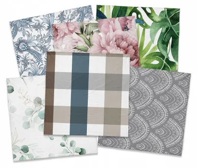 Produktbild von Detexpol Kissenbezug 40x40 Muster-Mix 100% Baumwolle