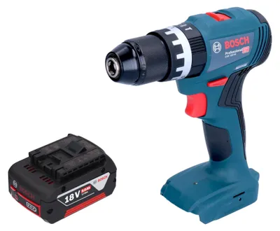 Zdjęcie produktu dla Bosch GSB 18V-45 Profesjonalna akumulatorowa wiertarko-wkrętarka udarowa 18 V 45 Nm bezszczotkowa + 1x akumulator 5,0 Ah - bez ładowarki