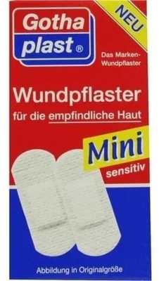 Productafbeelding van Gothaplast wondpleisters MINI, gevoelige huid, 4x1,7 cm, 20 stuks