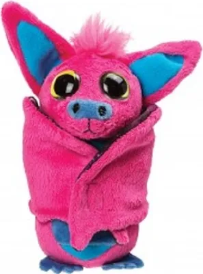 Produktbild von Plüschtier Fledermaus 20 cm, pink, blau, Fledermäuse Kuscheltiere Stofftiere Vampire Halloween