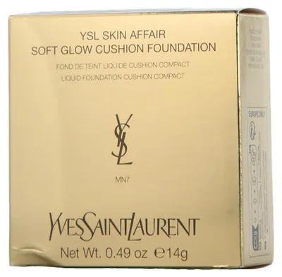 Imagen del producto de Base de maquillaje tipo cushion "Skin Affair Soft Glow" de Yves Saint Laurent, tono MN7 (14 g)