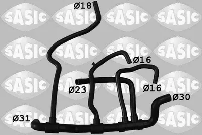 Obrázek produktu pro Hadice Chladiče Opel Vivaro 1.9 Di 01-, Renault Trafic Ii 1.9 Dci 01-
