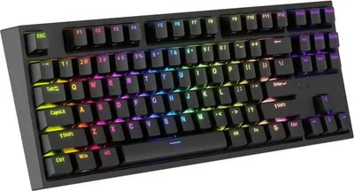 Produktbild von GENESIS Thor 404 TKL, Kabelgebunden, USB, Mechanischer Switch, QWERTY, RGB-LED, Schwarz