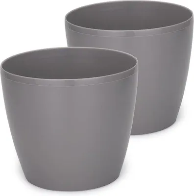 Produktbild von Famanu Blumentöpfe Set aus 2 - Dekorative Kräutertöpfe