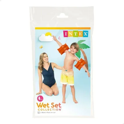 Image de Flotteurs Intex Gonflables Rouge 25 x 17 cm (36 pièces)
