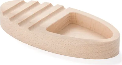 Produktbild von Metrie | Elora-9015R Ovale Holzschale | 15×7 cm