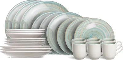 Produktbild von Cosy & Trendy Geschirrset Turbolino Blau 24-teilig