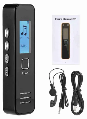 Obrázok produktu pre Digitálny diktafón Audio diktafón MP3 prehrávač USB flash disk na stretnutia