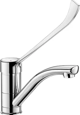 Image de Delabie EHM pour WT Goulot pivotant H100mm L170mm, levier hygiénique