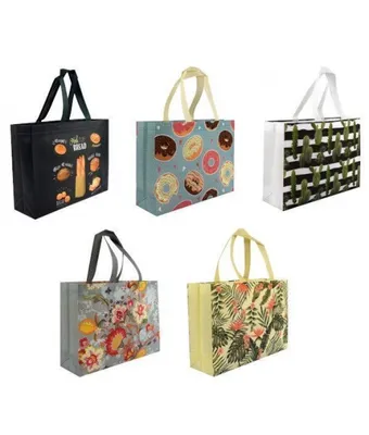 Zdjęcie produktu dla Tr32 Torby Na Zakupy 43X34X12Cm Mix Wzorów...