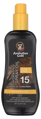 Produktbild von Australian Gold Öl SPF Outdoor Spray Oil Sunscreen SPF15