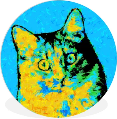 Produktbild von MuchoWow® - Schlafzimmer - Bilder - Der Kreis - Kunst für die Wohnung - Plastik - Kunstdruck - Wandbild