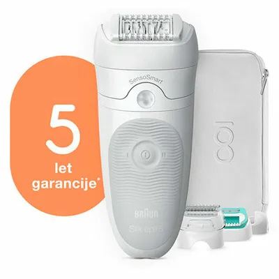 Obrázok produktu pre Epilátor Braun MBSES5 Silk-epil 5 Design Edition 4v1 s holiacim nadstavcom