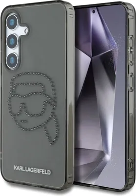 Immagine prodotto di Custodia Karl Lagerfeld Strass Karl Head Logo Do Samsung Galaxy S25 Czarny
