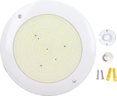 Obrázok produktu pre RGB bazénové svetlo 12V 18W ABS PC IP68 vodotesné podvodné pre integrované nadzemné bazény teplé