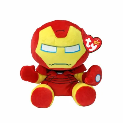 Immagine prodotto di Giocattolo di peluche Ty Marvel Iron Man 15 cm